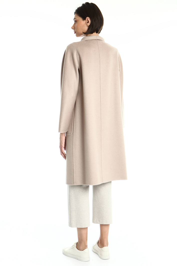 Kimono sleeve cashmere coat Intrend Kimono sleeve cashmere coat Intrend