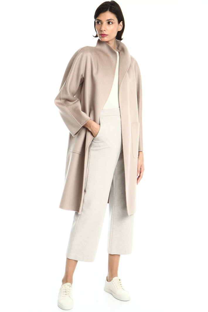 Kimono sleeve cashmere coat Intrend Kimono sleeve cashmere coat Intrend