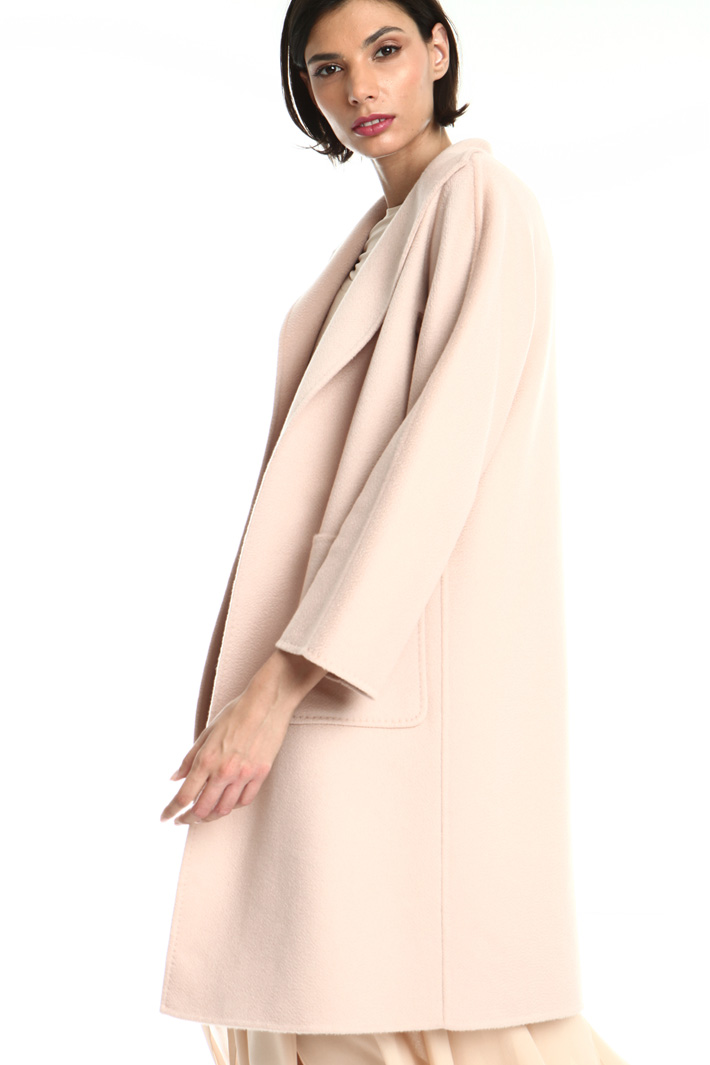 Kimono sleeve cashmere coat Intrend Kimono sleeve cashmere coat Intrend