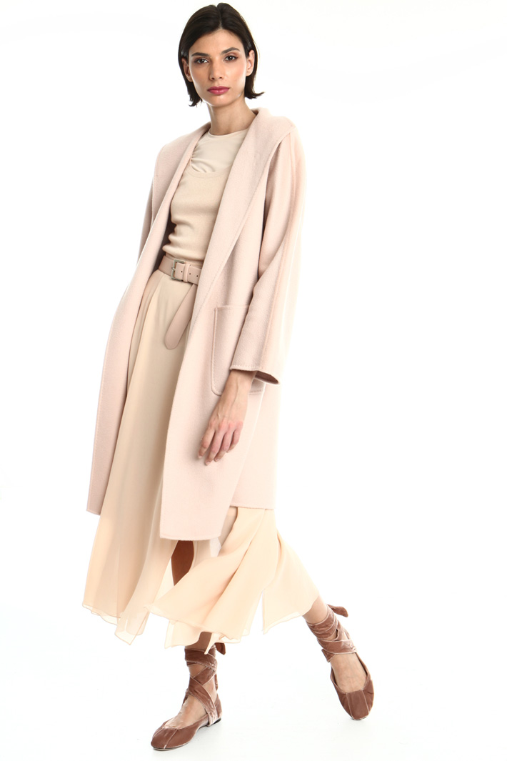 Kimono sleeve cashmere coat Intrend Kimono sleeve cashmere coat Intrend