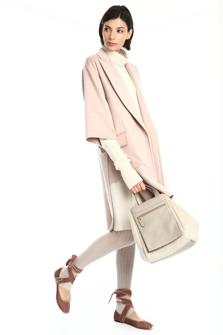 Short sleeve cashmere coat Intrend Short sleeve cashmere coat Intrend