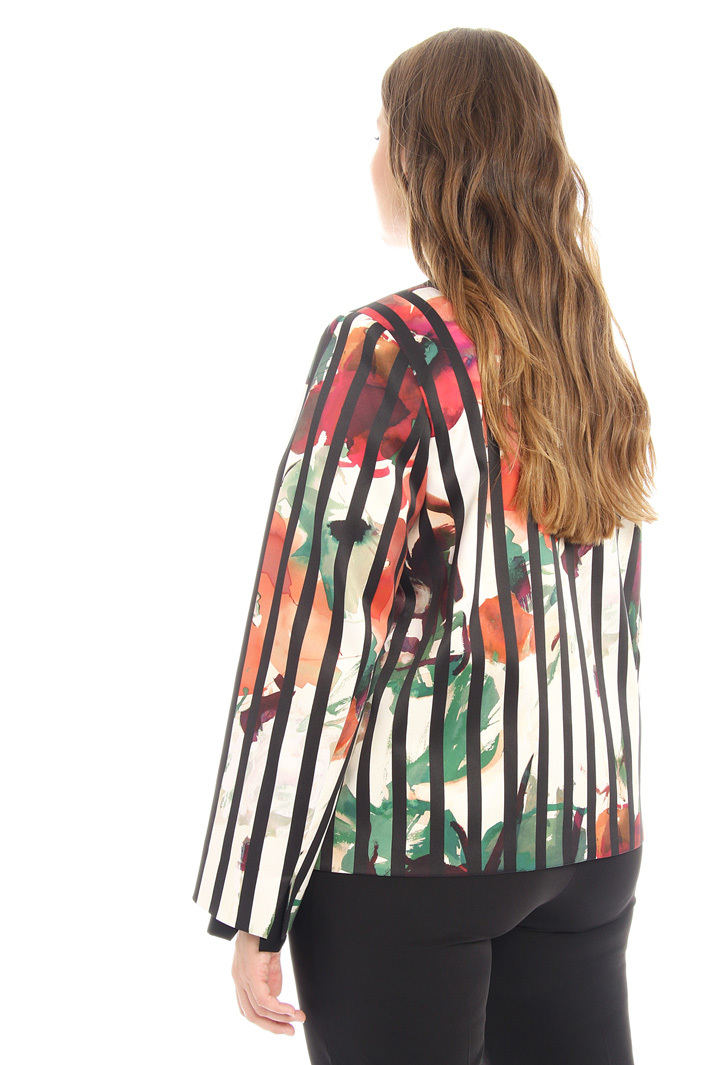 Printed satin jacket Intrend Printed satin jacket Intrend