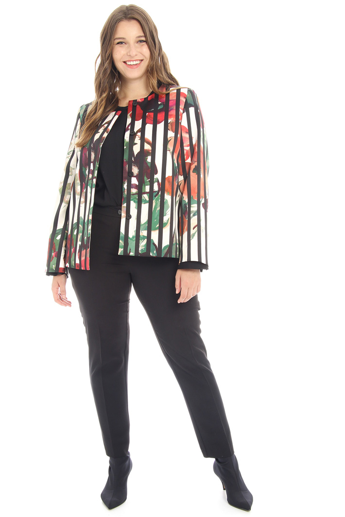 Printed satin jacket Intrend Printed satin jacket Intrend