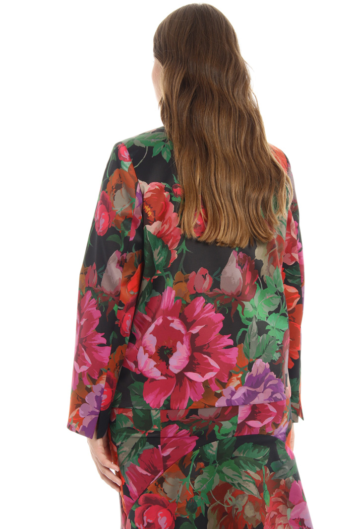 Printed satin jacket Intrend Printed satin jacket Intrend