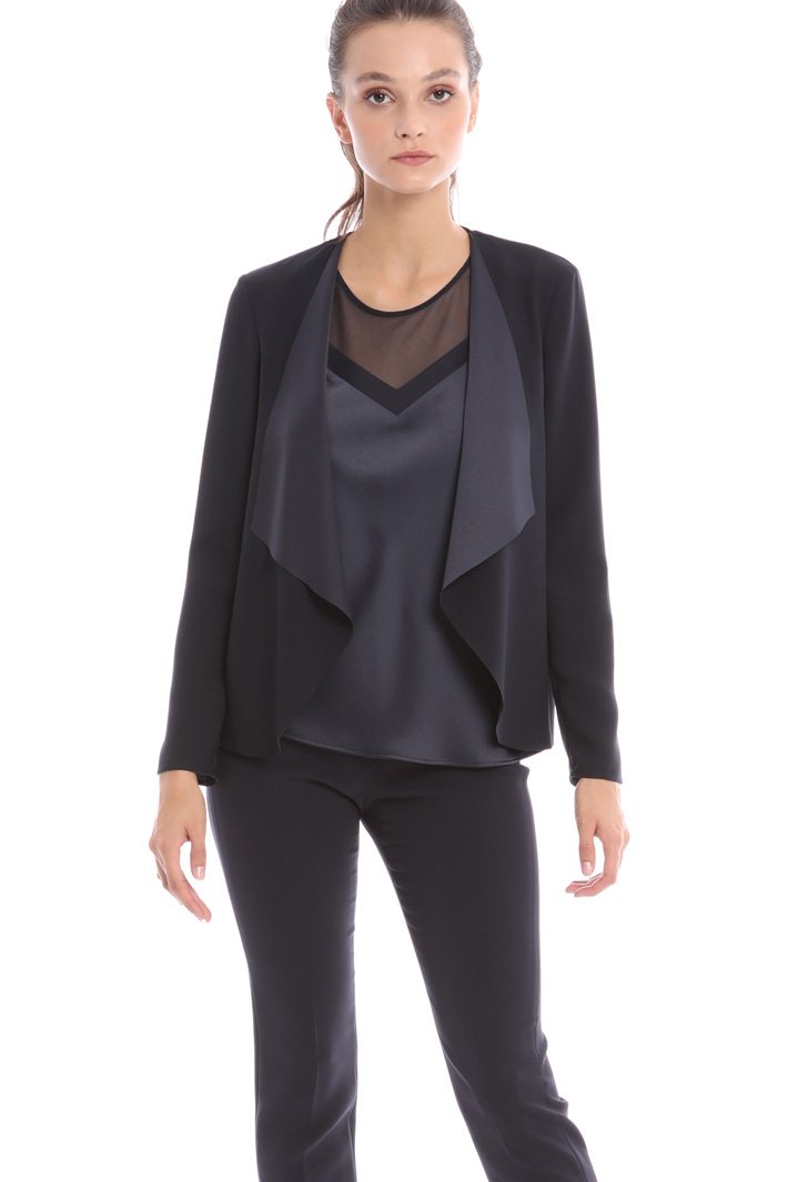 Shawl collar jacket Intrend Shawl collar jacket Intrend