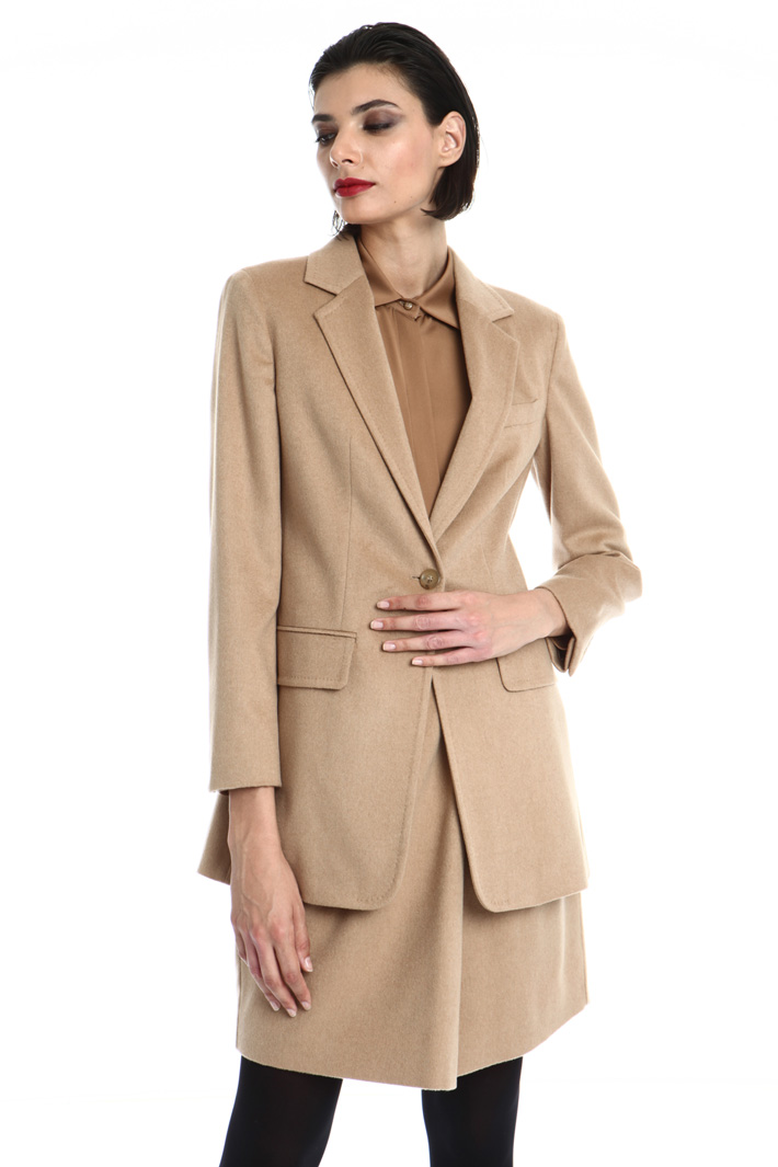 Single button camel blazer Intrend Single button camel blazer Intrend
