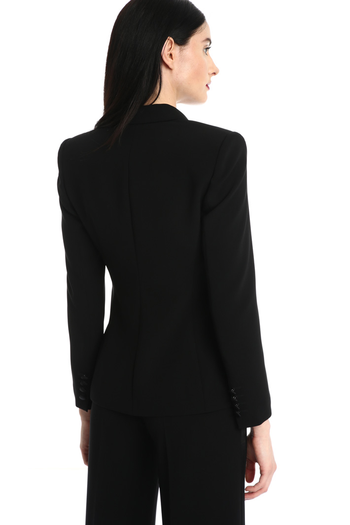 Cady and silk satin blazer Intrend Cady and silk satin blazer Intrend