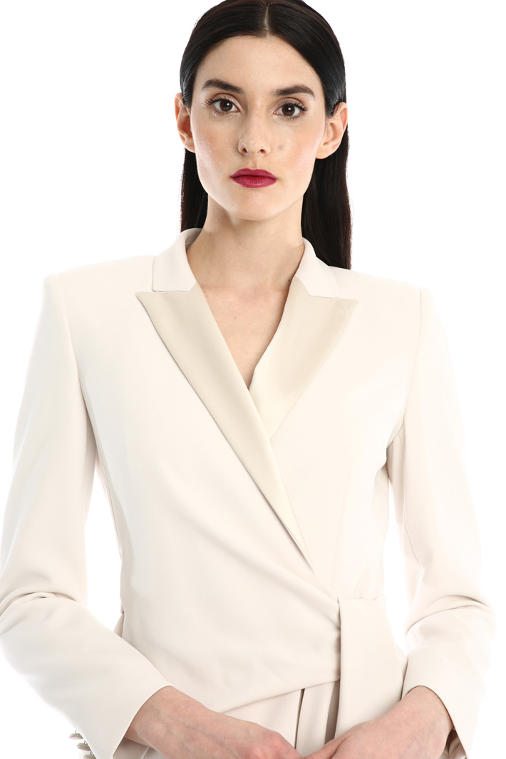 Cady and silk satin blazer Intrend Cady and silk satin blazer Intrend