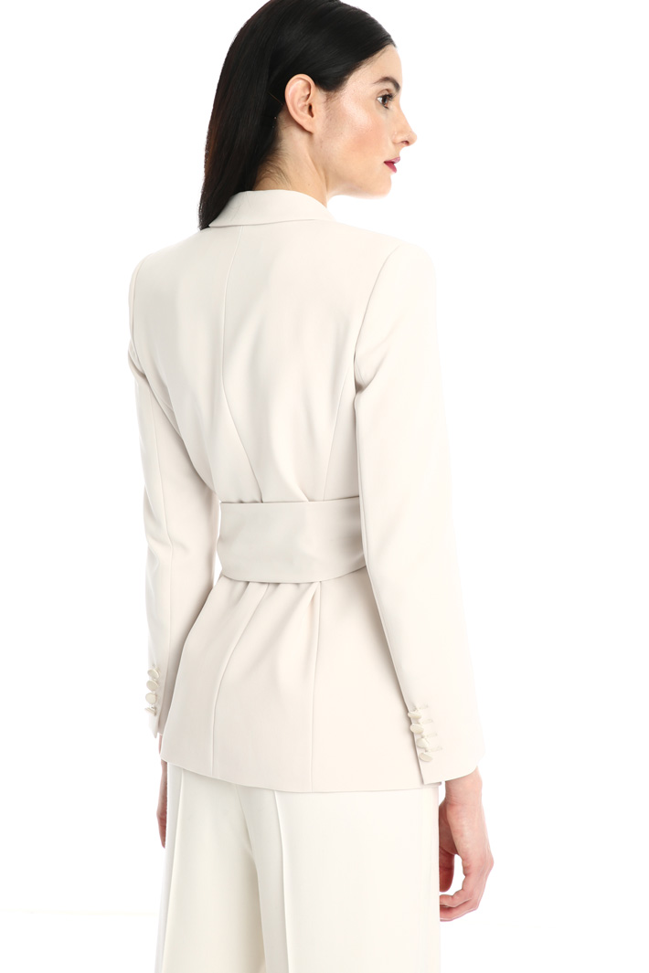 Cady and silk satin blazer Intrend Cady and silk satin blazer Intrend