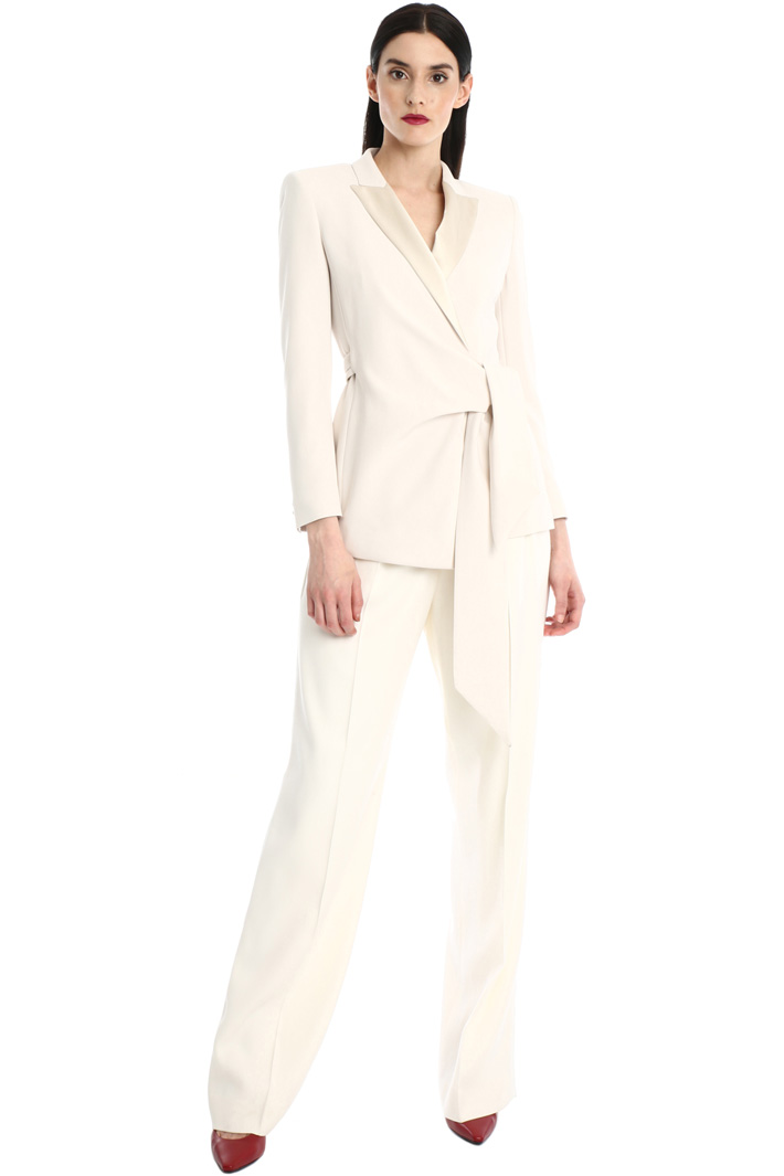 Cady and silk satin blazer Intrend Cady and silk satin blazer Intrend