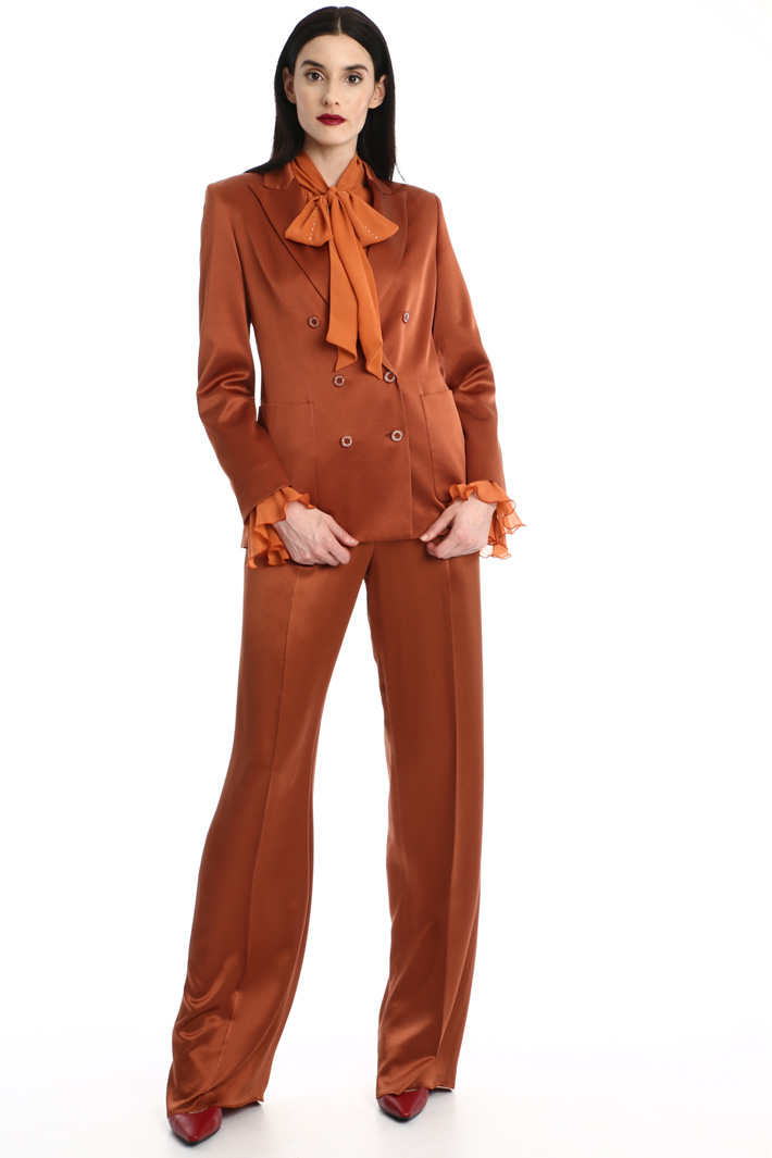 Silk satin blazer Intrend Silk satin blazer Intrend