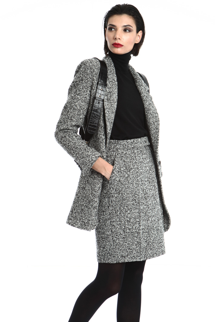 Wool tweed blazer Intrend Wool tweed blazer Intrend