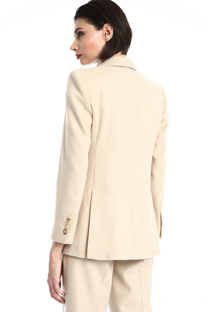 Camel and cashmere blazer Intrend Camel and cashmere blazer Intrend