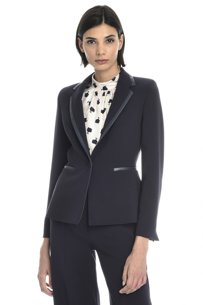 Wool crepe blazer Intrend Wool crepe blazer Intrend