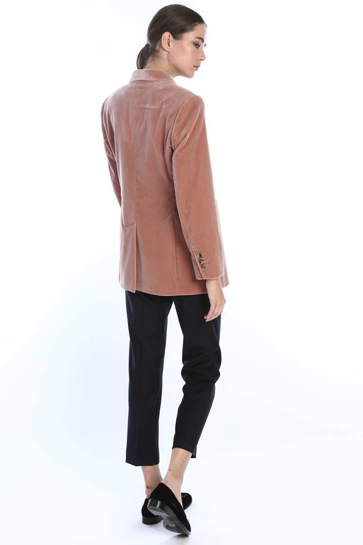 Stretch velvet blazer Intrend Stretch velvet blazer Intrend