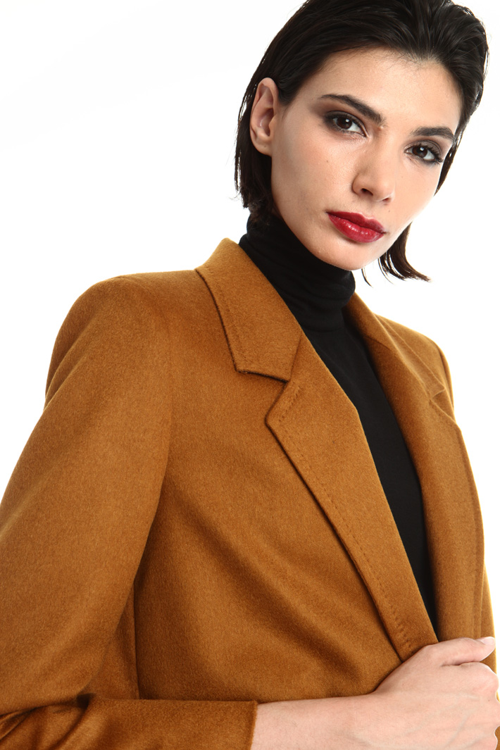 Multiple pocket camel blazer Intrend Multiple pocket camel blazer Intrend