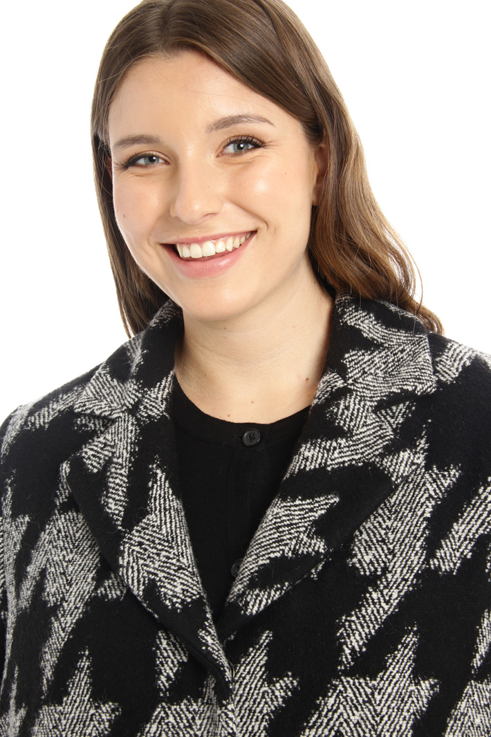 Jacquard coat Intrend Jacquard coat Intrend