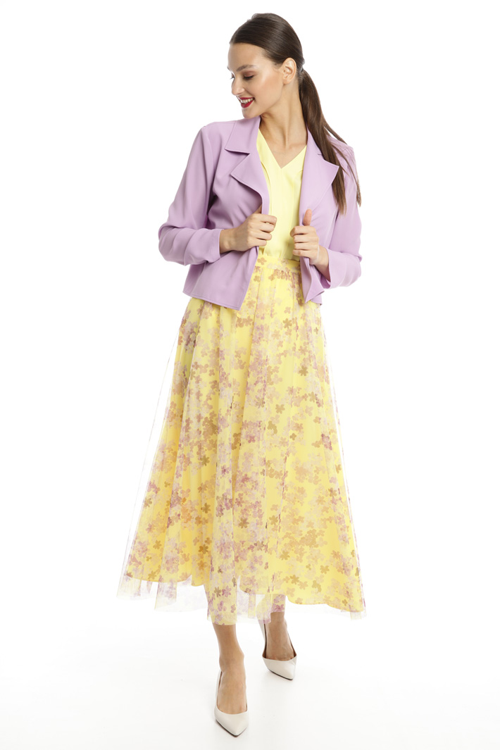 Plated tulle skirt Intrend Plated tulle skirt Intrend