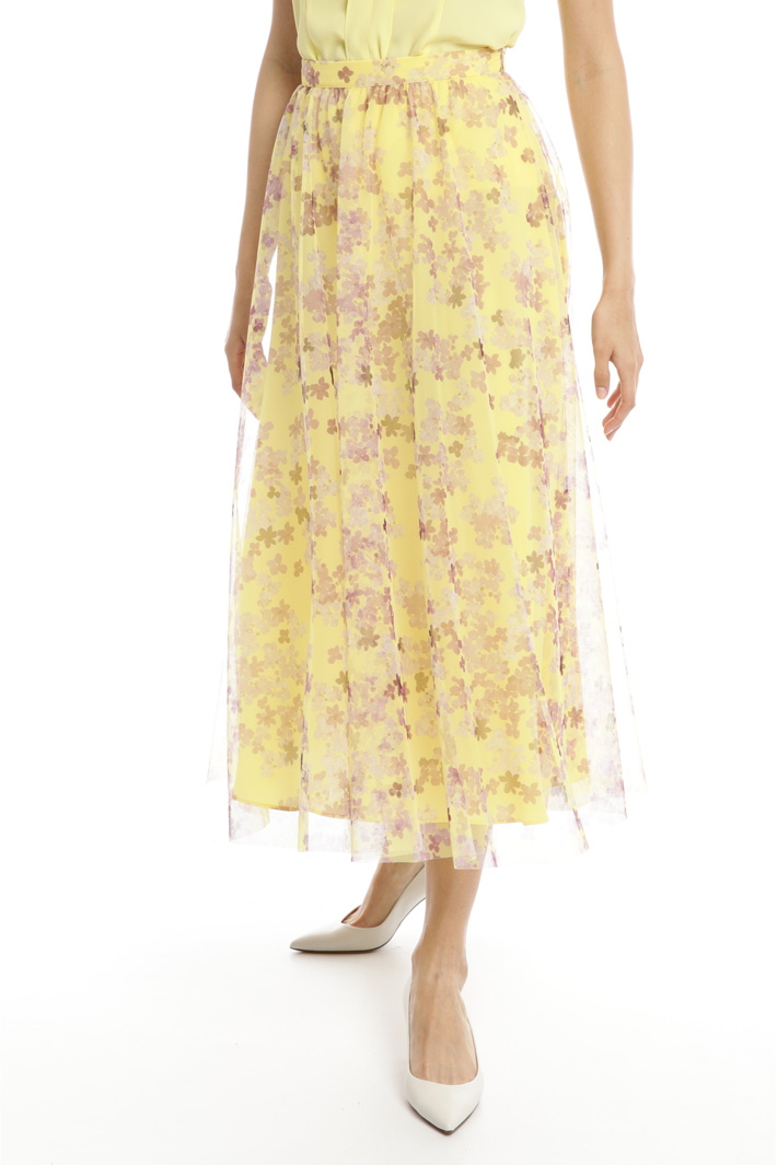 Plated tulle skirt Intrend Plated tulle skirt Intrend