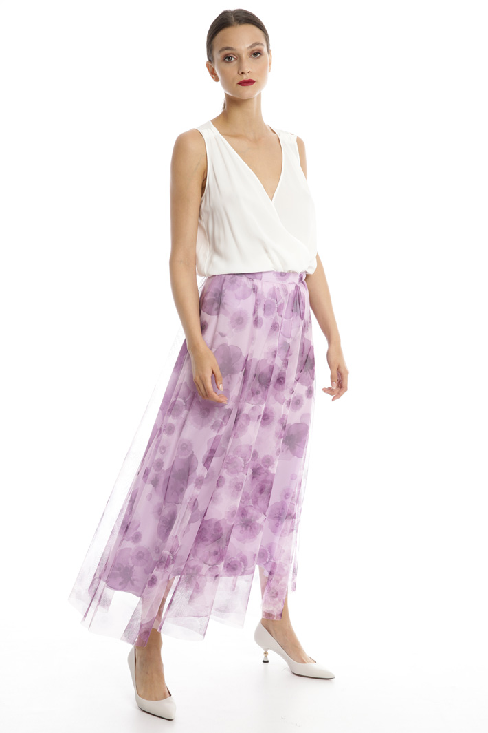 Plated tulle skirt Intrend Plated tulle skirt Intrend