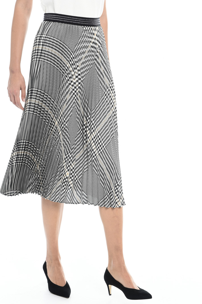 Pleated midi skirt Intrend Pleated midi skirt Intrend