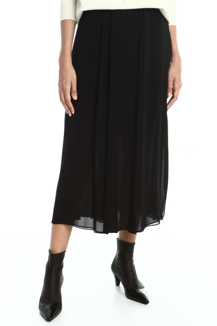 Silk georgette skirt Intrend Silk georgette skirt Intrend