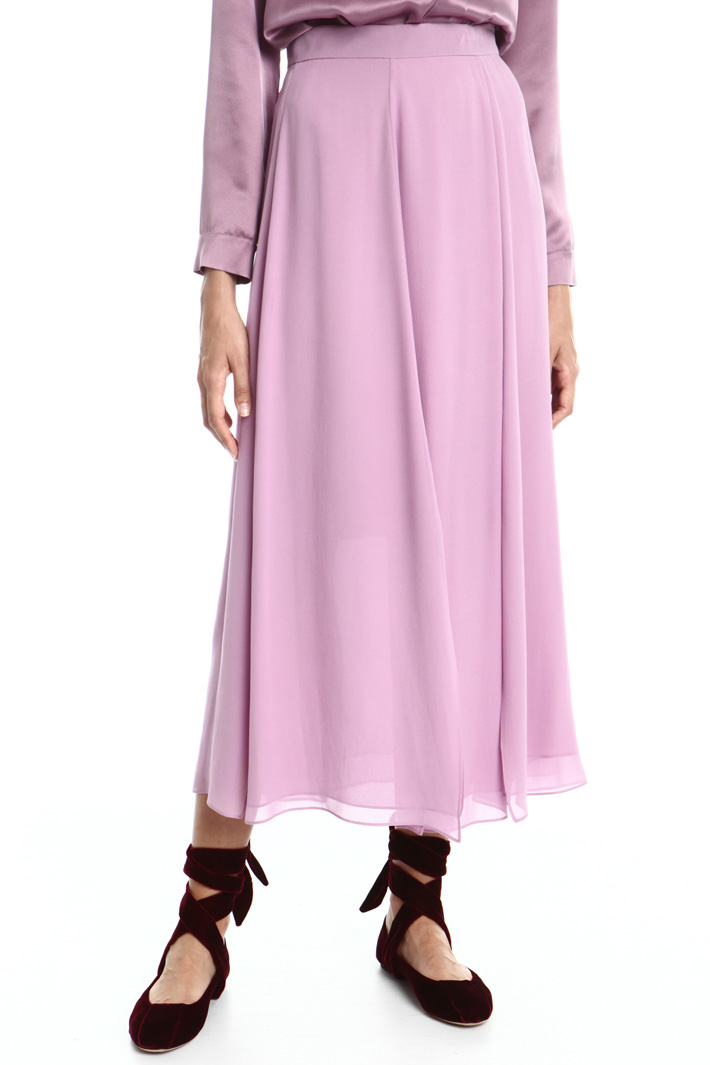 Silk georgette skirt Intrend Silk georgette skirt Intrend