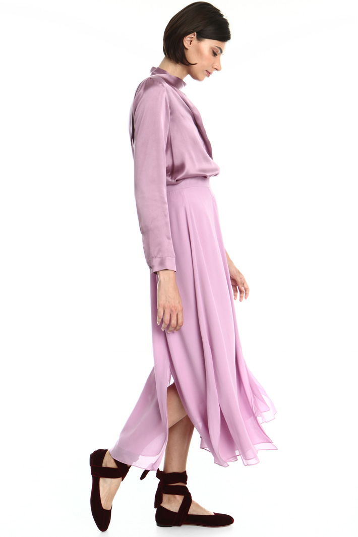 Silk georgette skirt Intrend Silk georgette skirt Intrend