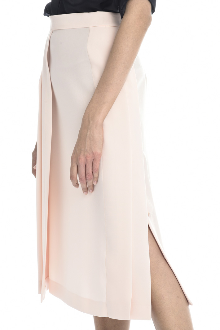 Midi cady skirt Intrend Midi cady skirt Intrend
