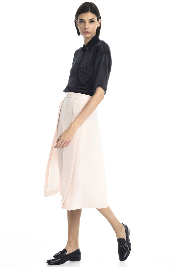 Midi cady skirt Intrend Midi cady skirt Intrend