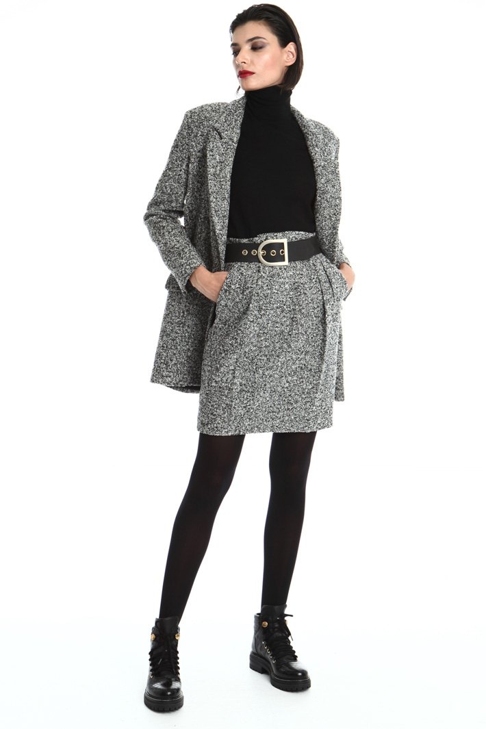Wool tweed skirt Intrend Wool tweed skirt Intrend