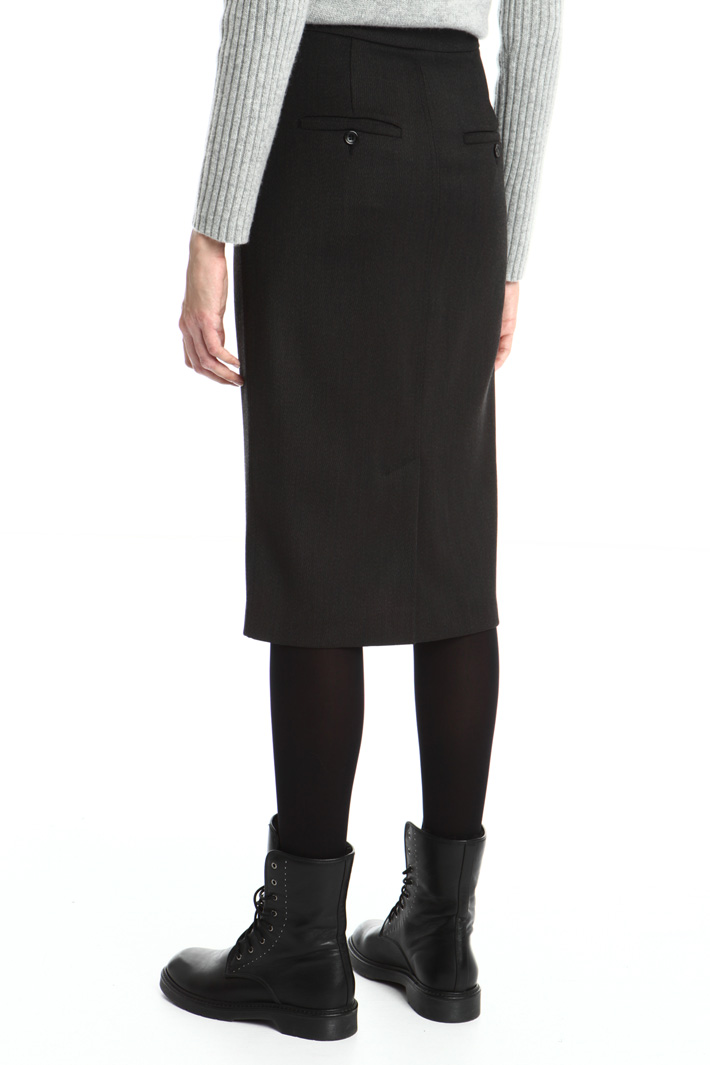 Stretch wool skirt Intrend Stretch wool skirt Intrend