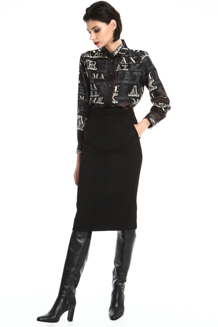 Stretch wool skirt Intrend Stretch wool skirt Intrend