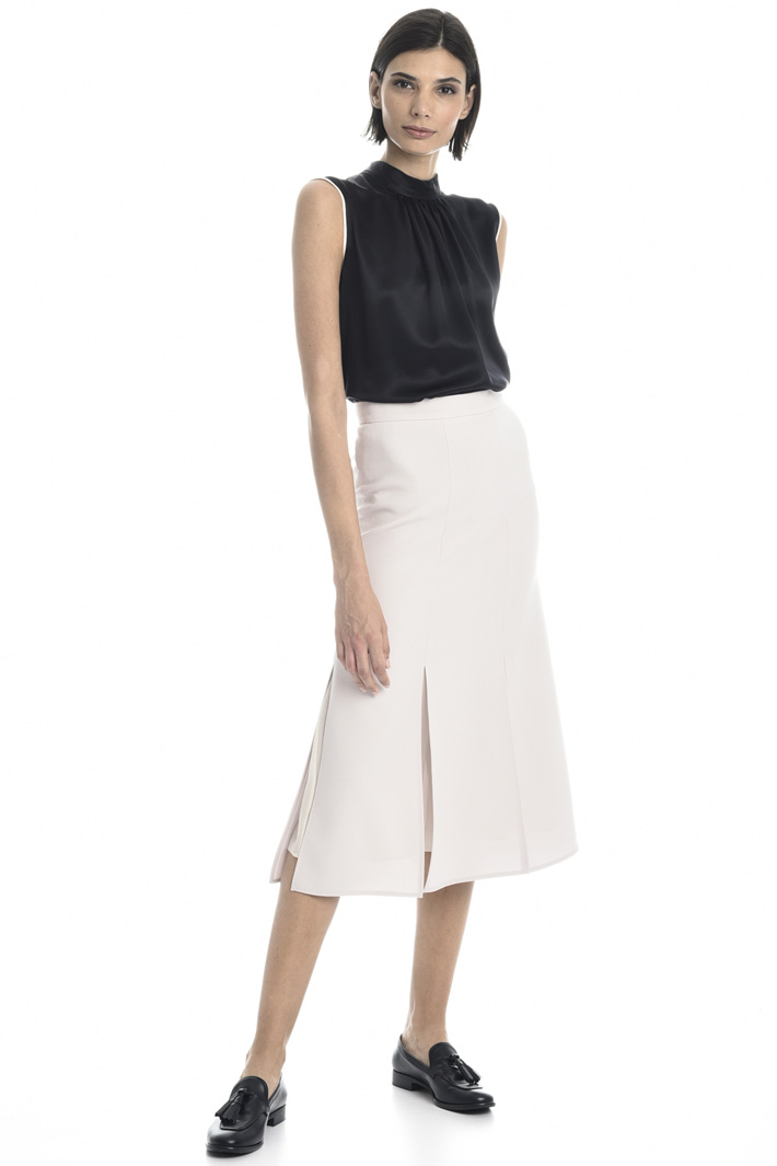 Wool crepe skirt Intrend Wool crepe skirt Intrend