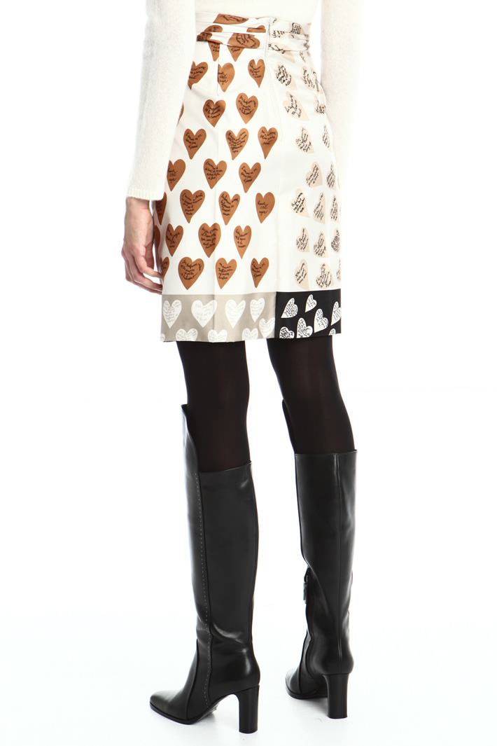 Silk twill skirt Intrend Silk twill skirt Intrend