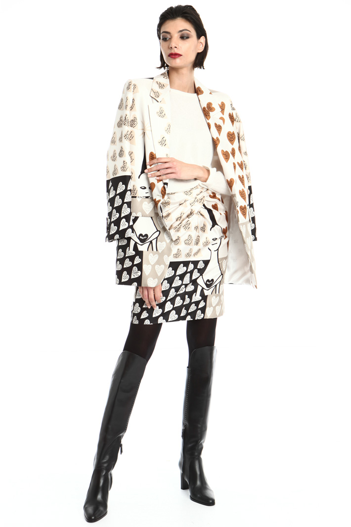 Silk twill skirt Intrend Silk twill skirt Intrend