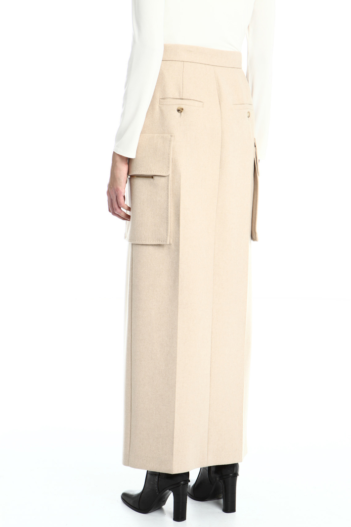 Camel and cashmere skirt Intrend Camel and cashmere skirt Intrend