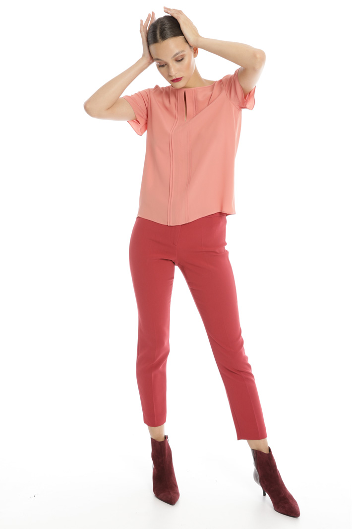Crepe de chine blouse Intrend Crepe de chine blouse Intrend