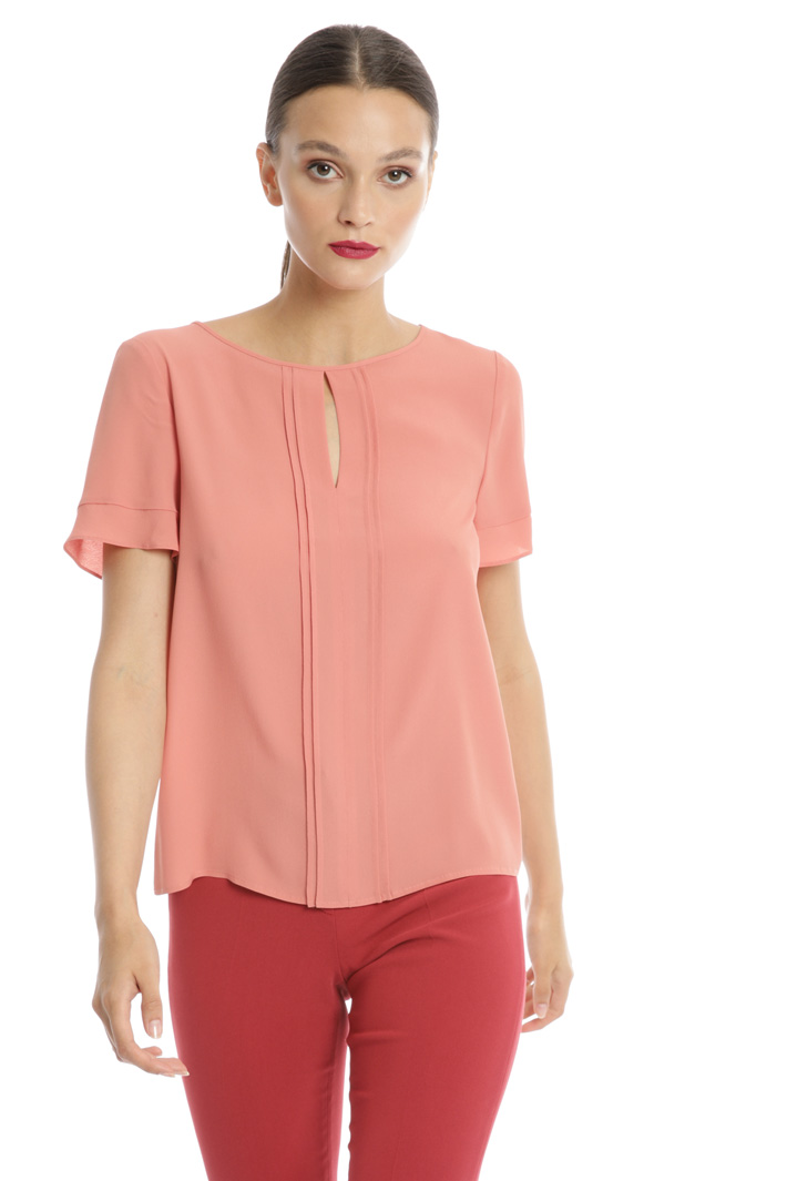 Crepe de chine blouse Intrend Crepe de chine blouse Intrend