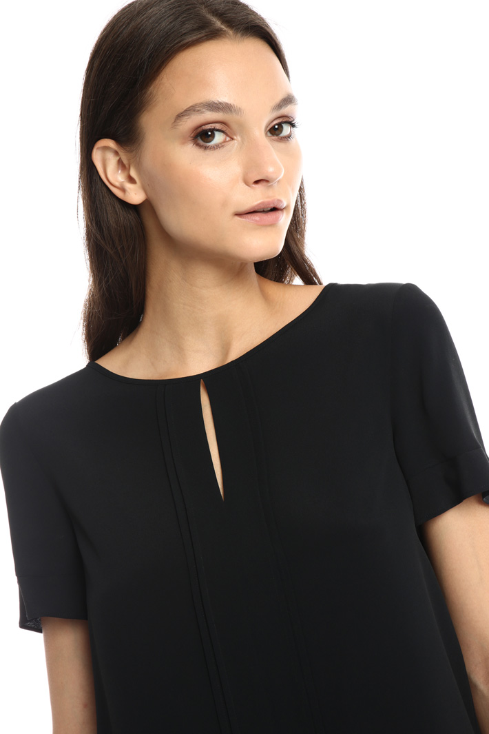 Crepe de chine blouse Intrend Crepe de chine blouse Intrend