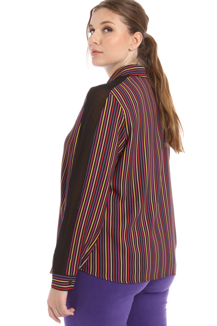 Printed cady shirt Intrend Printed cady shirt Intrend