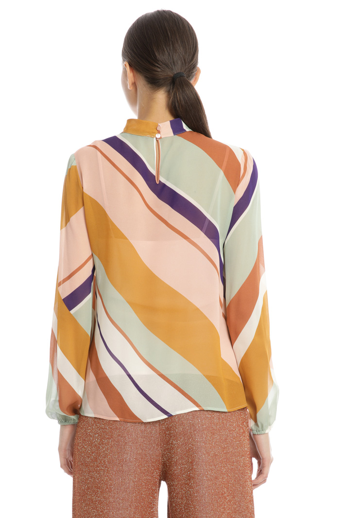 Printed georgette blouse Intrend Printed georgette blouse Intrend