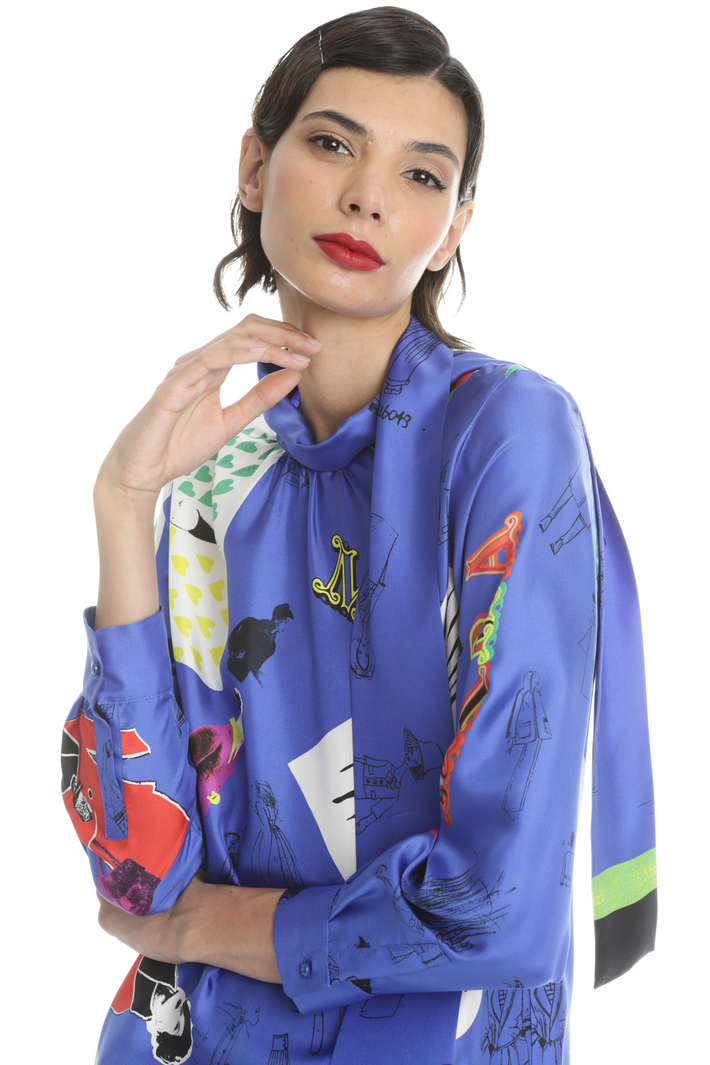 Pure silk twill shirt Intrend Pure silk twill shirt Intrend
