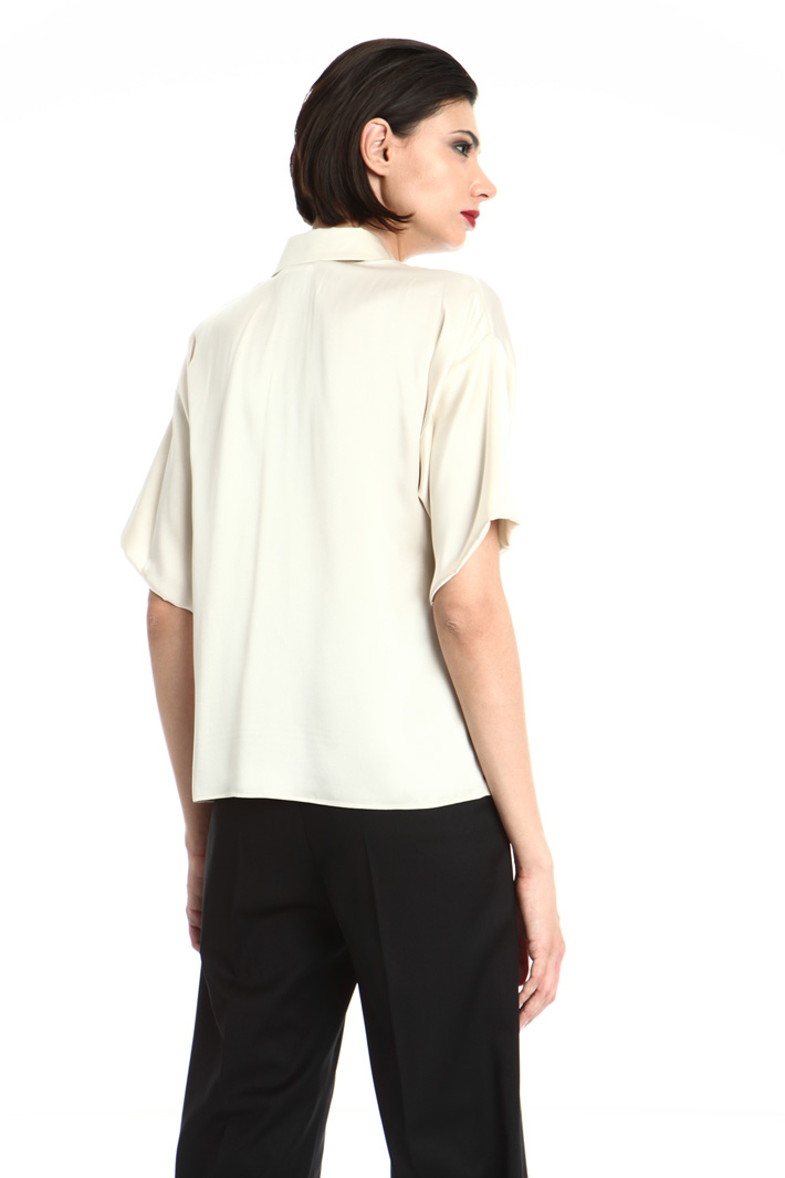 Silk satin shirt Intrend Silk satin shirt Intrend