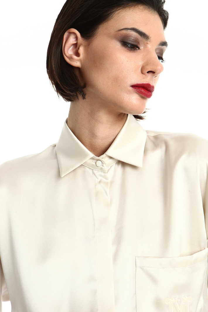 Silk satin shirt Intrend Silk satin shirt Intrend