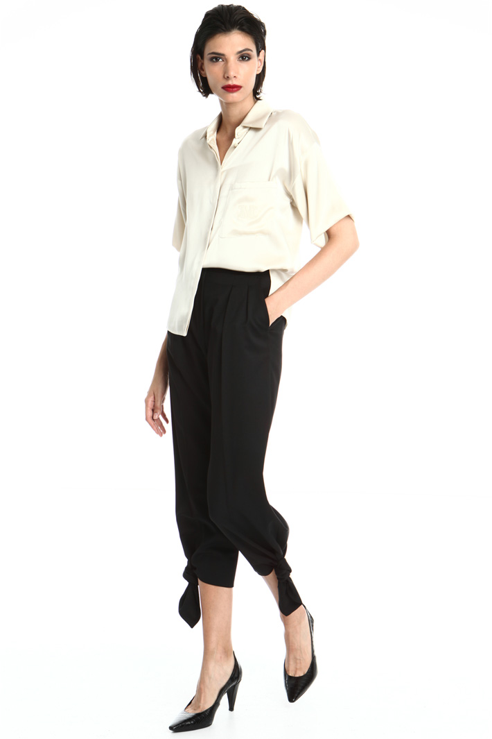 Silk satin shirt Intrend Silk satin shirt Intrend