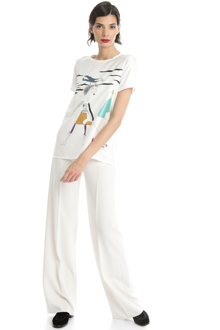 Pure silk Tee Intrend Pure silk Tee Intrend