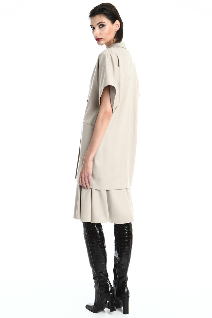Short sleeve overcoat Intrend Short sleeve overcoat Intrend
