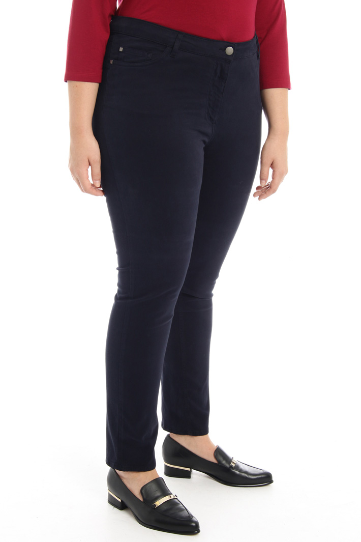 Stretch satin trousers Intrend Stretch satin trousers Intrend
