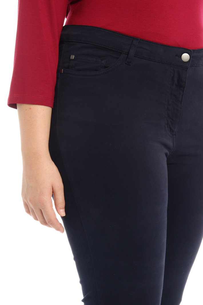 Stretch satin trousers Intrend Stretch satin trousers Intrend